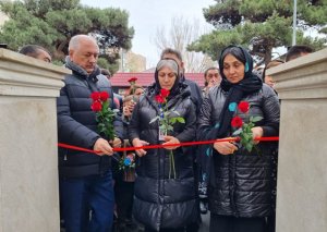 Suraxanıda şəhidlərin xatirəsinə bulaq-abidə kompleksi inşa edildi