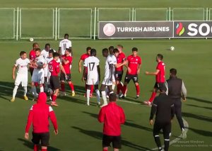 Azərbaycan çempionatının matçında dava düşdü