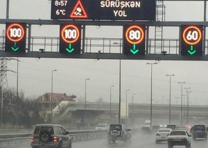 Bu yollarda sürət həddi endirildi