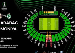 “Qarabağ” – “Omoniya” oyununun biletləri satışa çıxarılır