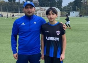 Polad Həşimovun oğlu bu futbol klubunda çıxış edir