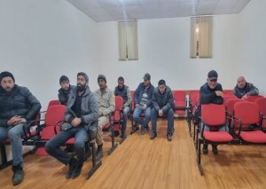 Xocavəndə qanunsuz keçmək istəyən 9 nəfər saxlanıldı