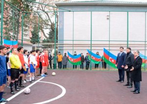 Bakıda məhəllələrarası futbol yarışlarına start verildi
