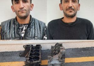İki qardaş bir mühərrikə görə qandallandı