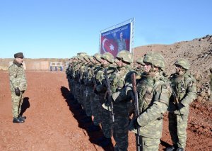 Kəlbəcər və Laçında yeni hərbi obyektlər açıldı