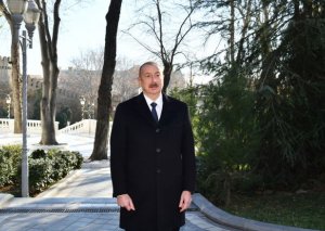 Prezident İlham Əliyev azad olunan ərazilərdə yeni məscidlərin tikintisindən danışdı