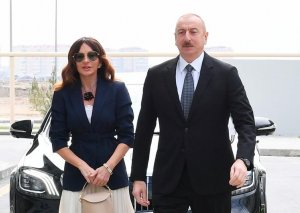 İlham Əliyev və Mehriban Əliyeva “Ağcabədi taxıl Aqropark”la tanış olublar
