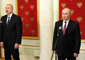 İlham Əliyev və Vladimir Putin mətbuata bəyanatlarla çıxış ediblər