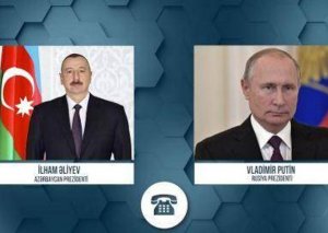 Putin və İlham Əliyev telefonla danışdılar!