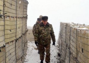Baş qərargah rəisi qəfil Şuşa və Hadruta gedib