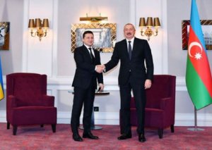 Zelenski humanitar yardıma görə Prezident İlham Əliyevə təşəkkür edib