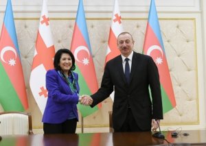 Prezident İlham Əliyev gürcüstanlı həmkarını təbrik edib
