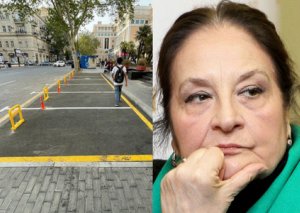 Qanunsuz parkinq Şəfiqə Məmmədovanın ittifaqına məxsus imiş