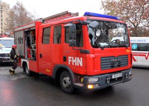 Bakıda yanğın başladı