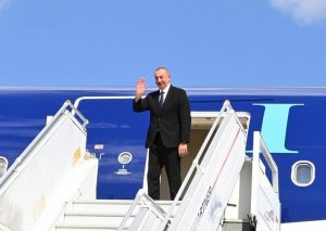İlham Əliyevin İtaliyaya işgüzar səfəri başa çatıb