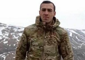Minaya düşərək şəhid olan hərbçimiz... - Foto