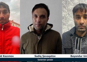 Bankomatda yaşlı şəxslərə qarşı soyğunçuluq edənlər saxlanılıblar