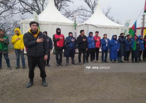 Laçın-Xankəndi yolundakı aksiya 106 gündür davam edir