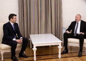 İlham Əliyev Selçuk Bayraktarı qəbul etdi
