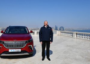 “Togg” Azərbaycan Prezidentinə təqdim olundu - FOTOLAR