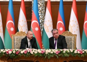 Azərbaycan-Tacikistan sənədləri imzalanıb - FOTOLAR