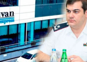 Talıbovun general oğlu vətəndaşları oteldə qəbul edir
