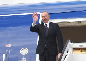 İlham Əliyevin Türkiyəyə səfəri başa çatdı