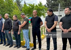 Əfv edilən MTN polkovnikləri azadlıqda - FOTO