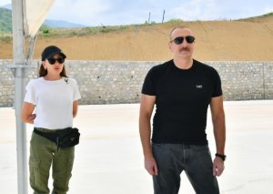Prezidentlə xanımı Şuşada bir sıra tədbirlərdə iştirak etdi