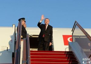 Ərdoğan Şimali Kiprdə səfərdədir