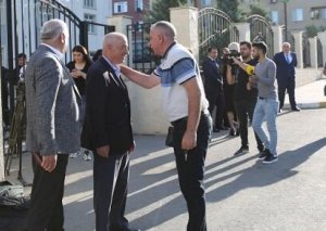 Daha bir neçə ailə Laçın şəhərinə yola salındı - Foto
