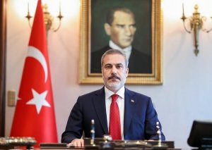 Hakan Fidan Azərbaycana gəldi - FOTO