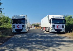 Humanitar karvan 5 gündür Ağdam-Xankəndi yolunda gözləyir