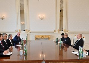 Prezident Helqe Landı qəbul etdi - YENİLƏNİB