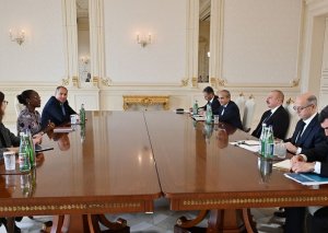 Prezident Roland Praysı qəbul etdi