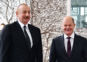 Almaniya Kansleri İlham Əliyevə zəng etdi