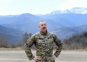 İlham Əliyev Xankəndinin Kərkicahan qəsəbəsində olub