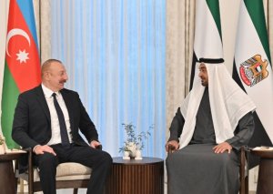 BƏƏ Prezidentinin rəsmi qarşılanma mərasimi oldu