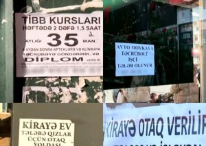 Dayanacaqlara reklam yapışdıranlara XƏBƏRDARLIQ: 5000 manatdan 10000 manatadək...