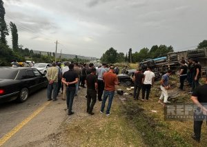 İsmayıllıda yol qəzası olub - ölən və yaralananlar var