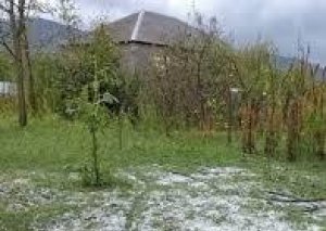 Rayonlarda dolu və yağışlar davam edir Şahdağa qar yağıb
