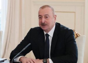 İlham Əliyev Xocalı hava limanında