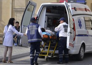 Bakıda məktəbdə PARTLAYIŞ - Xəsarət alan var