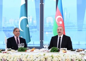 Pakistanın Baş nazirinin şərəfinə dövlət ziyafəti verildi - YENİLƏNDİ