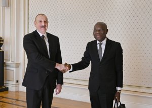 Prezident qəbul keçirdi - Fotolar
