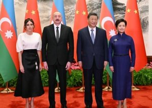 İlham Əliyevin şərəfinə rəsmi ziyafət verildi