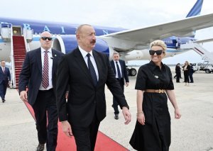 İlham Əliyev ABŞ-yə işgüzar səfər edib