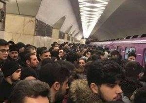 Bakı metrosunda İNSİDENT: həbs edilənlər var