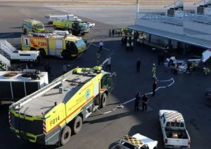 Təbrizdə təyyarə qəzaya uğradı - FOTO