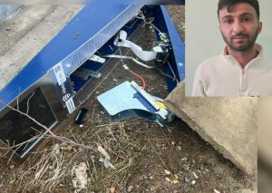 Naxçıvanda ödəmə terminalı oğurlandı